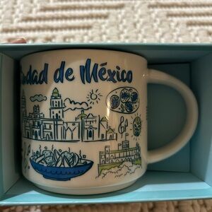 Starbucks Ciudad de México Mug - White and Blue